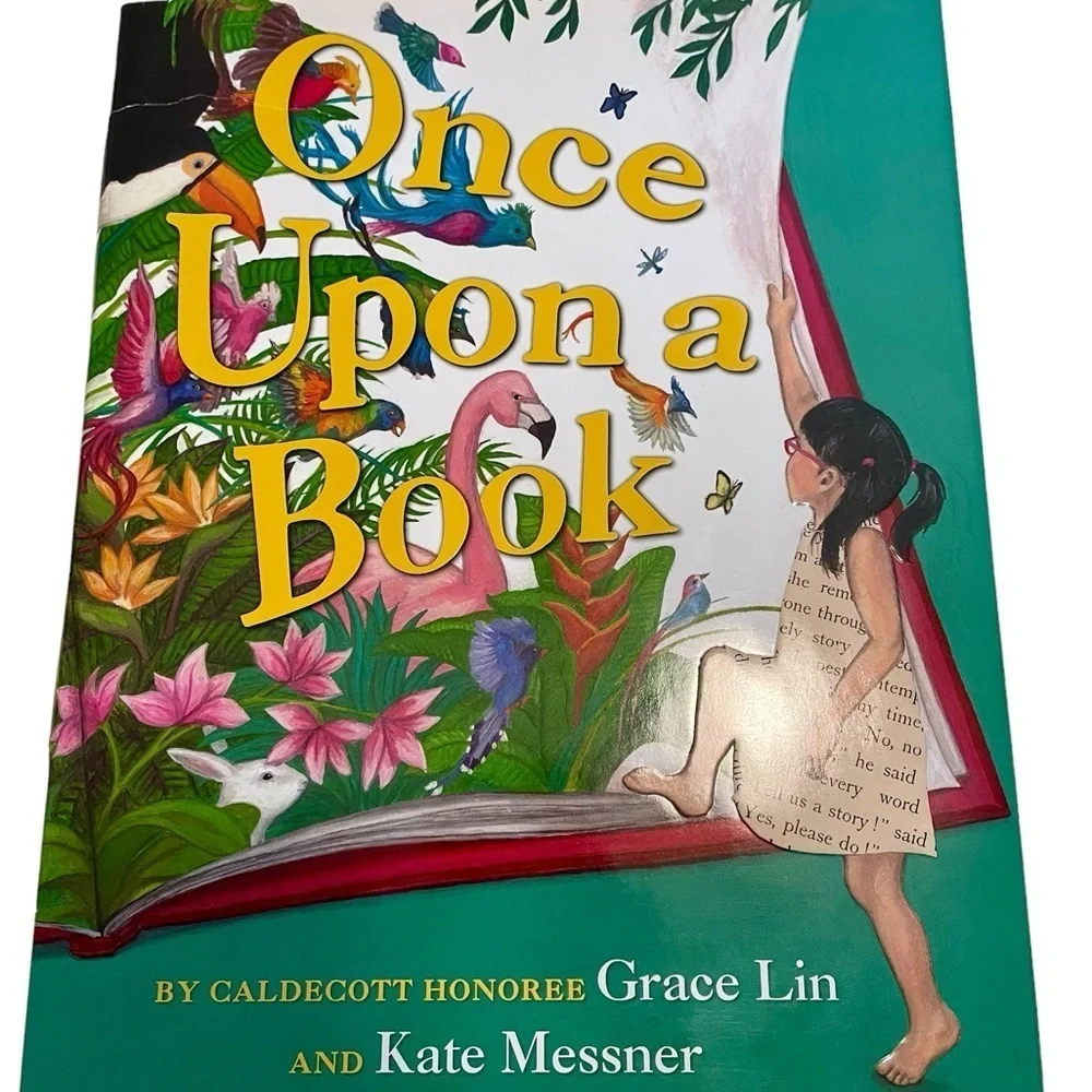 Children’s Book, “Once Upon a Book”, by Lin & Messner, 2023, Little Br…